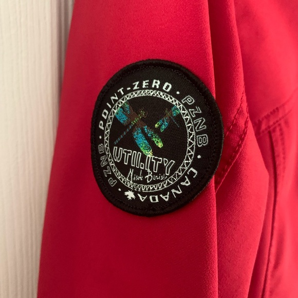 Point Zero Red Utility Jacket - Picture 4 of 5